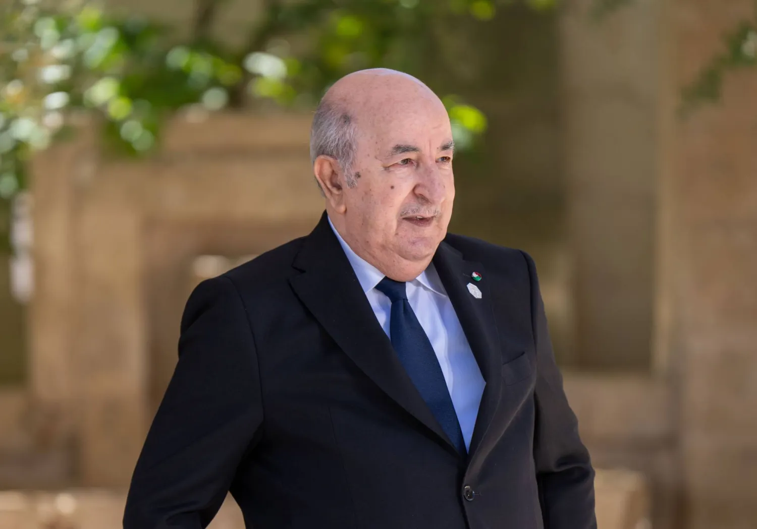 الرئيس الجزائري عبد المجيد تبون
