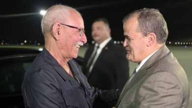 جبهة البوليساريو بالجزائر