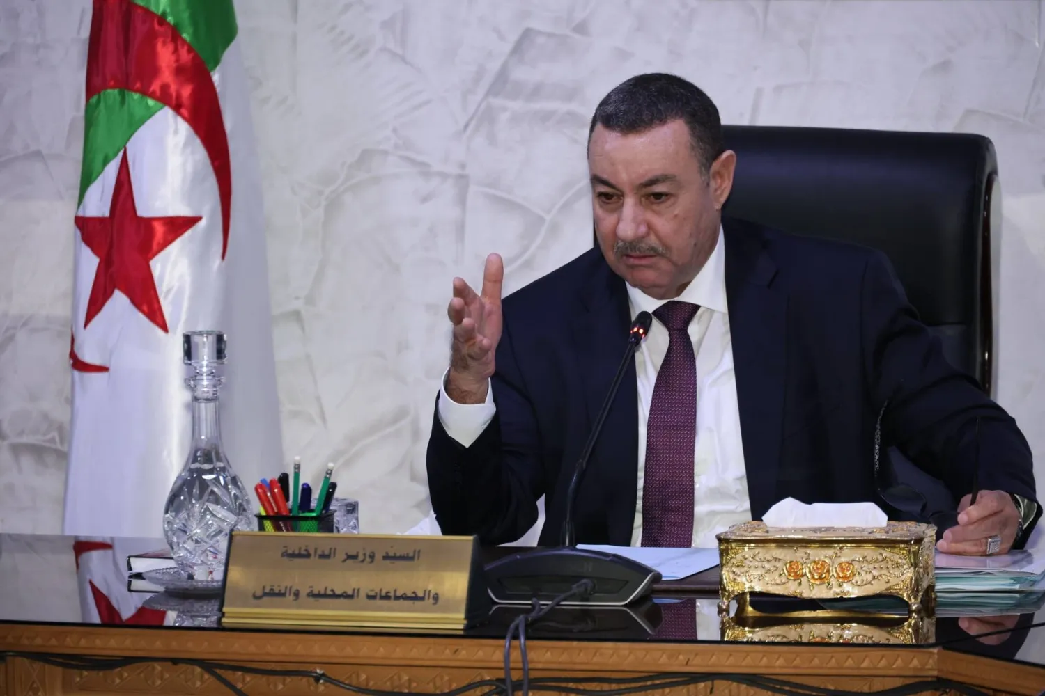 وزير الداخلية الجزائري سعيد سعيود