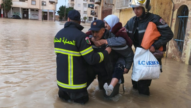 التقلبات الجوية في الجزائر